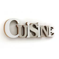MOT DECO "CUISINE" 42CM