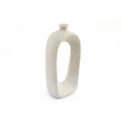 VASE DECO BLANC 11X24CM