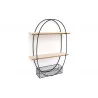 ETAGERE MURALE AV PANIER RANGEMENT 40X63