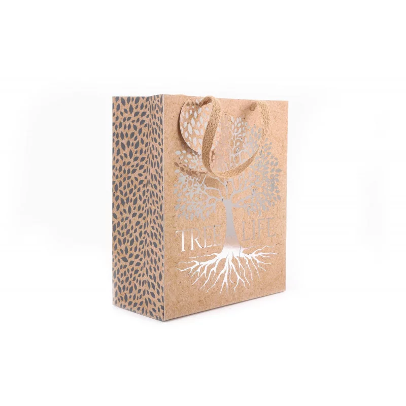SAC CADEAU ARBRE DE VIE 19X23CM SAC CADEAU ARBRE DE VIE 19X23CM