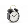 REVEIL RETRO OREILLES NOIR 14X10CM