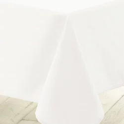 NAPPE RECTANGLE ESSENTIEL BLANCHE 140x300cm