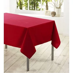 NAPPE ROUGE ESSENTIEL 140x250cm