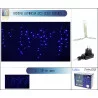 RIDEAU LUMINEUX EXTÉRIEUR 120 LEDS BLEUES 190cm