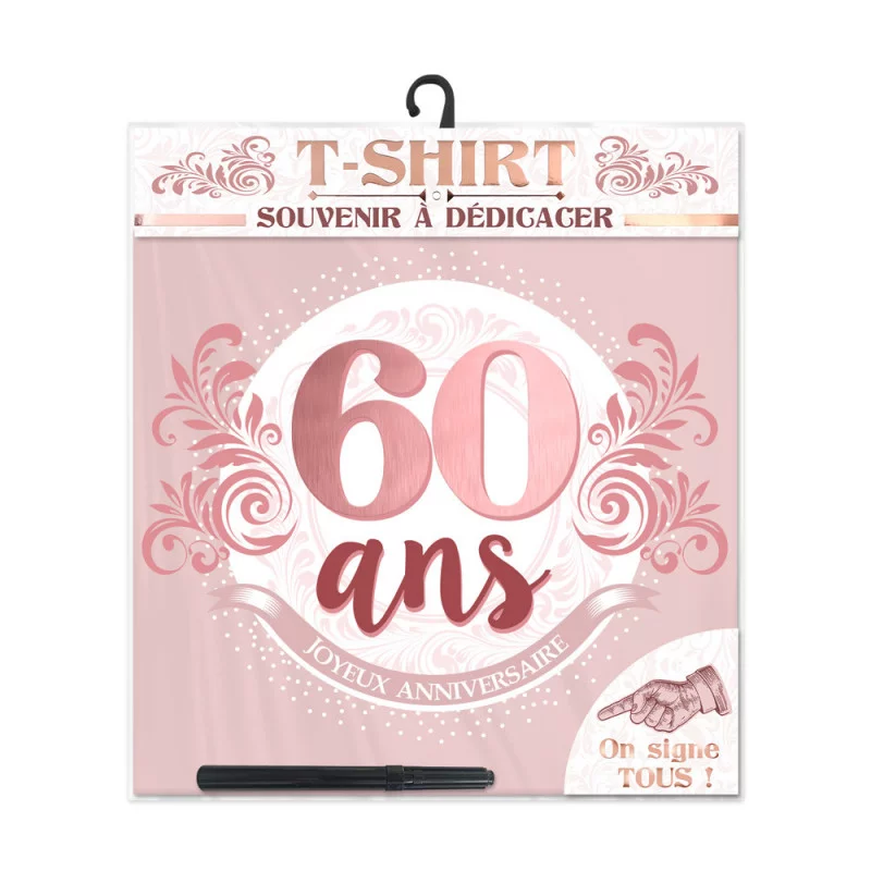 Carte D'anniversaire 60 Ans Femme - Motif Lanternes, Paillettes Dorées, Message Inclus