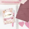CARTES INVITATIONS X6 ANNIV LICORNE