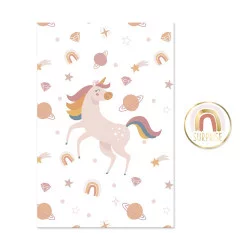 SACHET 6 SACS A SURPRISE LICORNE