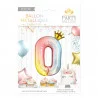 BALLON CHIFFRE COURONNE 70CMS 0