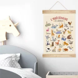 KAKEMONO "ABECEDAIRE ANIMAUX"