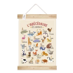KAKEMONO "ABECEDAIRE ANIMAUX"