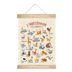 KAKEMONO "ABECEDAIRE ANIMAUX"