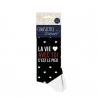 CHAUSSETTES "LA VIE AVEC TOI..."