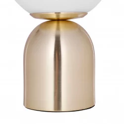 LAMPE TOUCH MET.VER.LUNA DOREE