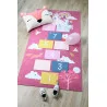 COUSSIN ROSE ANAÏS 30x50cm COUSSIN ROSE ANAÏS 30x50cm