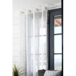 EULALIE VOILE 140X260 BLANC