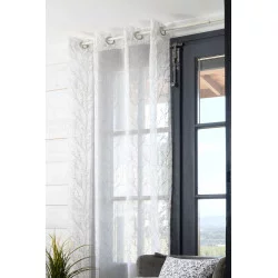 EULALIE VOILE 140X260 PERLE