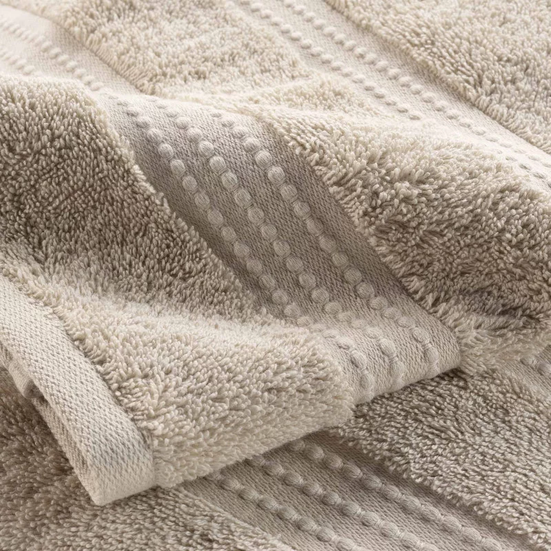 DRAP DE DOUCHE BIO SABLE 70x130CM
