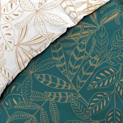 PARURE BELFLOR EMERAUDE/OR 240x220CM