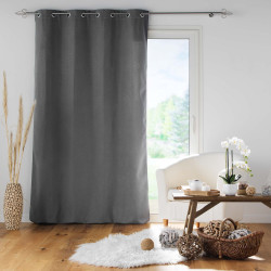 RIDEAU JUPITER ANTHRACITE 140x260CM