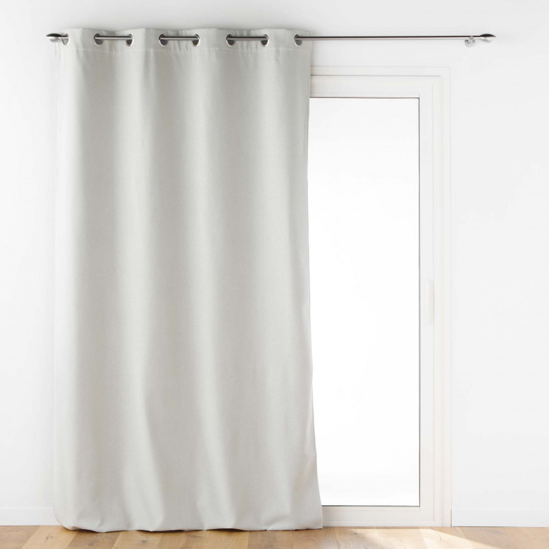 RIDEAU ISOLANT JUPITER NATUREL 140X260 C