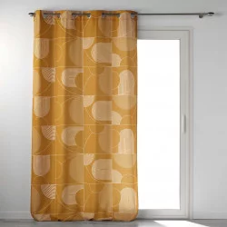 RIDEAU ESQUISSE CAMEL 140x280CM