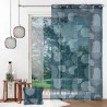 VOILE ESQUISSE BLEU 140x240CM VOILE ESQUISSE BLEU 140x240CM