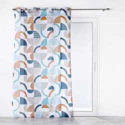 VOILE NEOLINE BLEU 140x240CM