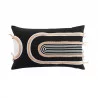 COUSSIN MILAZZO NOIR 30x50CM