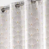 RIDEAU CADENCE JAUNE 140x260CM JACQUARD