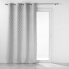 RIDEAU MARIELLA GRIS 140x260CM JACQUARD