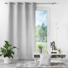 RIDEAU MARIELLA GRIS 140x260CM JACQUARD