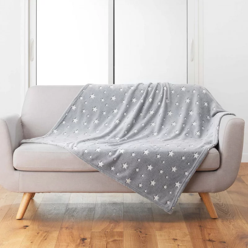 PLAID PHOSPHORESCENTE FLUO NIGHT GRIS PLAID PHOSPHORESCENTE FLUO NIGHT GRIS