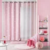 VOILE PHOSPHORESCENT FLUO NIGHT ROSE