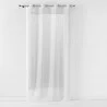 VOILE PHOSPHORESCENT FLUO NIGHT BLANC 140x240cm