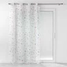 VOILE METALLISE CELESTE 140x240CM