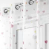 VOILE METALLISE CELESTE 140x240CM