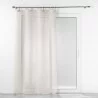 VOILE MINALISA LIN OEILLETS BOIS 140x240