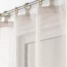 VOILE MINALISA LIN OEILLETS BOIS 140x240
