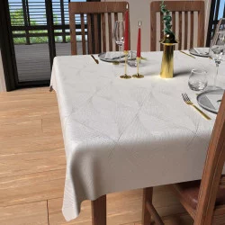 NAPPE LUXURY BLANC 150X250CM
