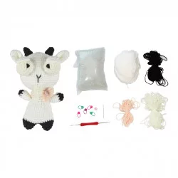 KIT CROCHET BLANCHETTE LA BIQUETTE H17CM