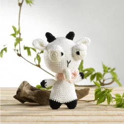 KIT CROCHET BLANCHETTE LA BIQUETTE H17CM