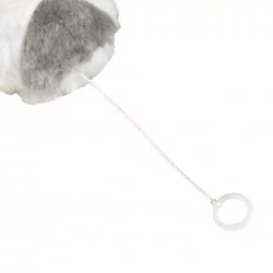JOUET POUR CHAT SOURIS MÉCANIQUE D5xH6cm