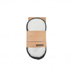 ÉPONGE FIBRE DE BAMBOU ANTIBACTÉRIEN X3