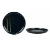 ASSIETTE PLATE MAGIC POUDRE DOREE 25 CM