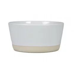 ASSIETTE CREUSE BLANC NATUREL D14cm