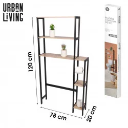 ETAGERE WC "COLORADO" 78X20XH150CM