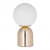 LAMPE TOUCH MET.VER.LUNA DOREE