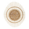 HORLOGE ROTIN CACHEMIRE NAT.