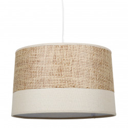 SUSPENSION BEIGE LIN ET CANNAGE