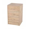 MEUBLE CHEVET 3 TIROIRS 38x34xH60cm